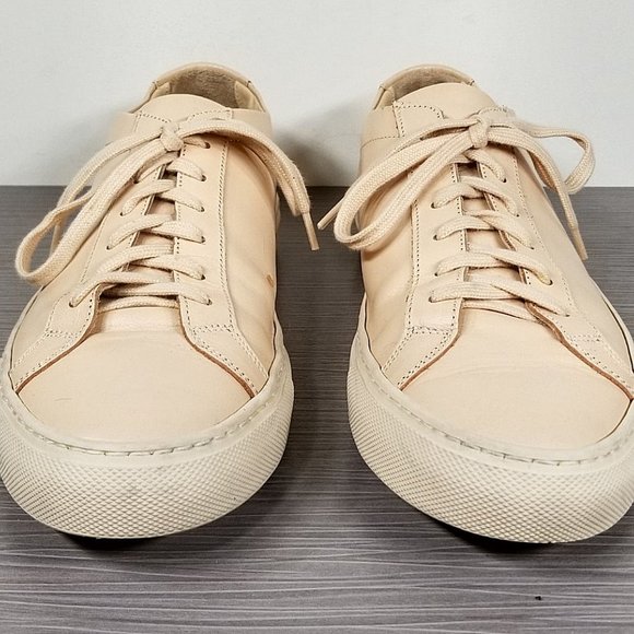 Common Projects Original Achilles Sneaker, Natural Leather, Womens Size 9 / 39 - Picture 3 of 12